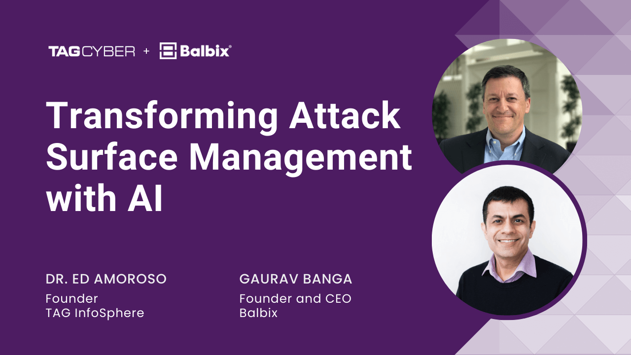 Attack surface management with AI