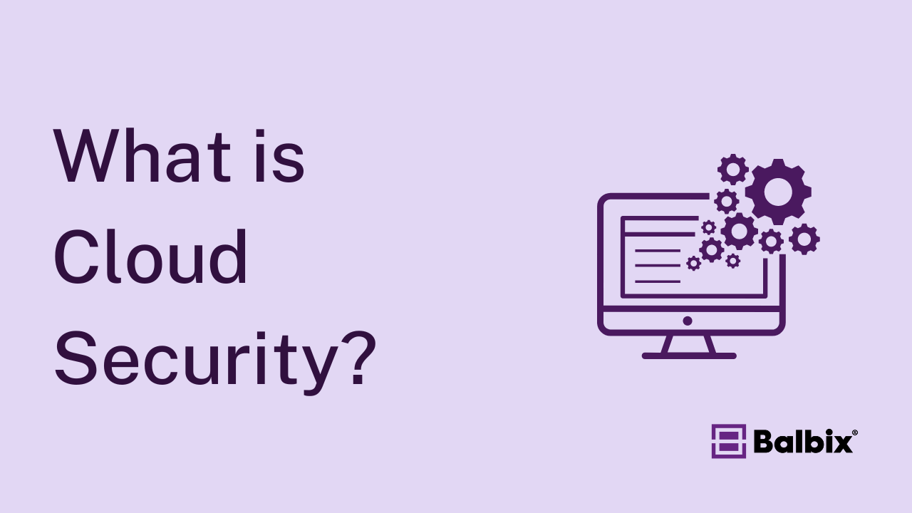 What is Cloud Security