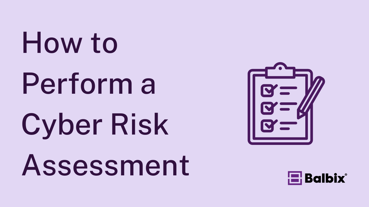 How to Cyber Risk Assessment