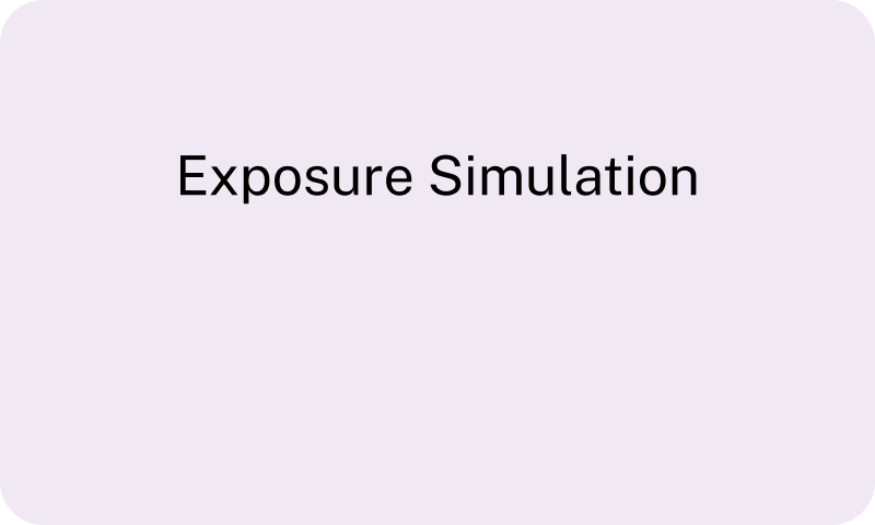 Exposure Simulation