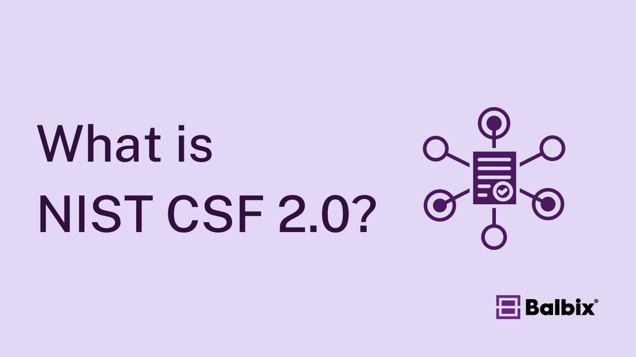 What is NIST CSF 2.0